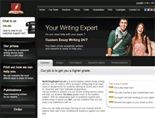 Tablet Screenshot of mywritingexpert.co.uk